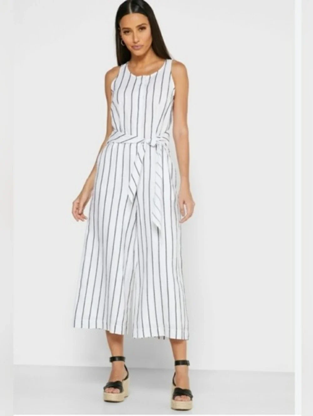 Banana Republic Linen Wide-Leg Jumpsuit